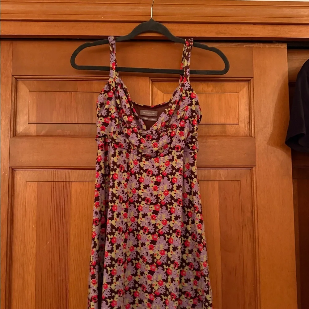 Urban Outfitters Floral Mini Dress – Adjustable Straps | Y2K Vibes 🌸 size LG - Picture 7 of 10
